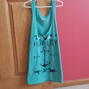 Sea green Hurley tank top